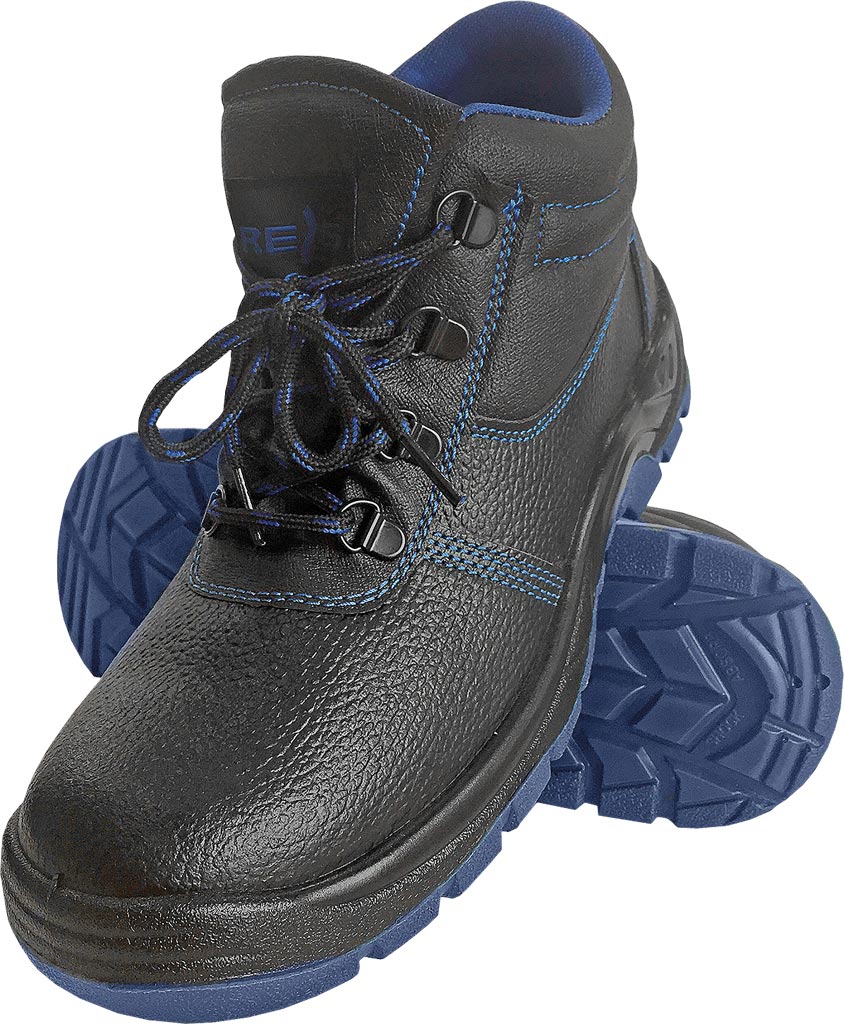 BUTY Bezpieczne REIS czarno-niebieskie