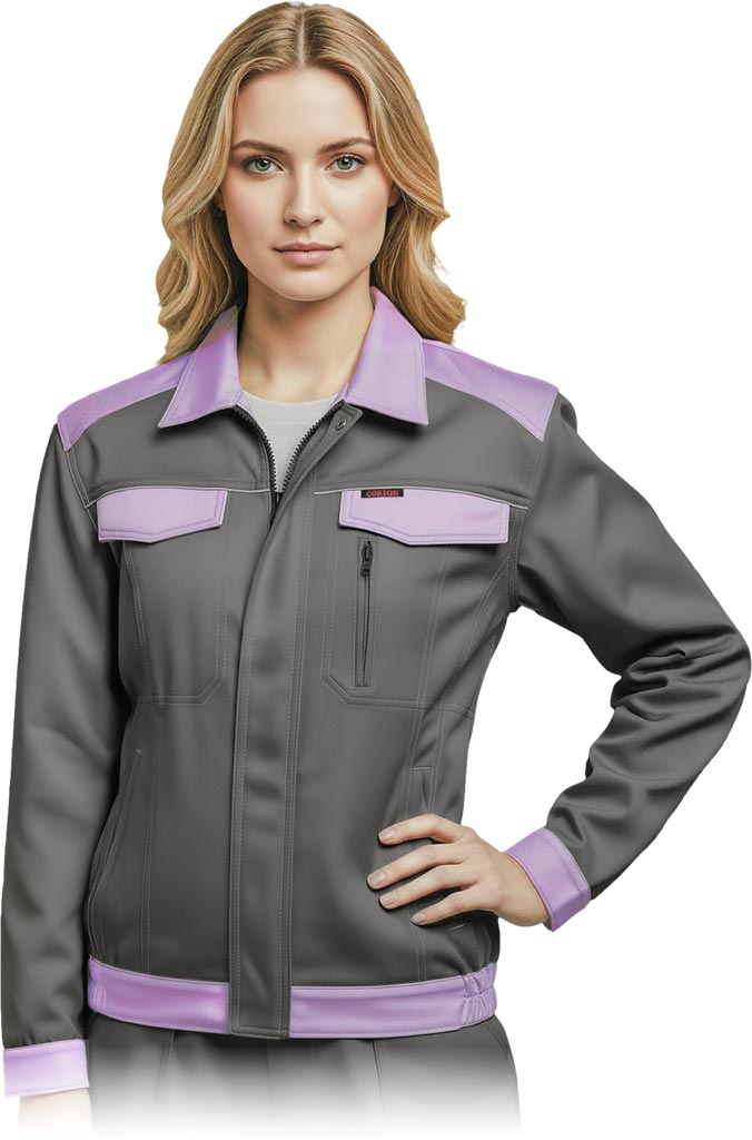 Bluza Ochronna REIS jasnoszaro-wrzosowa