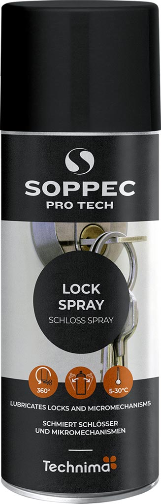 Spray do Zamków SOPPEC czarny