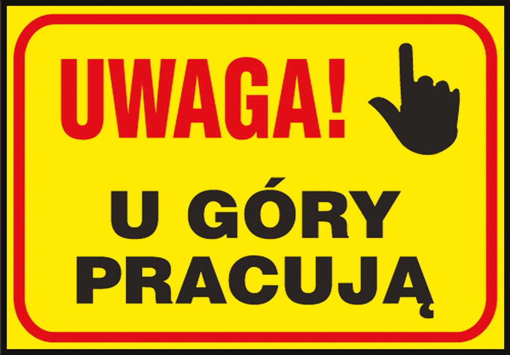 ZNAK Bezpieczeństwa ANRO
