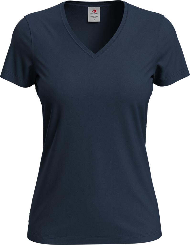 T-shirt Damski STEDMAN granatowy midnight