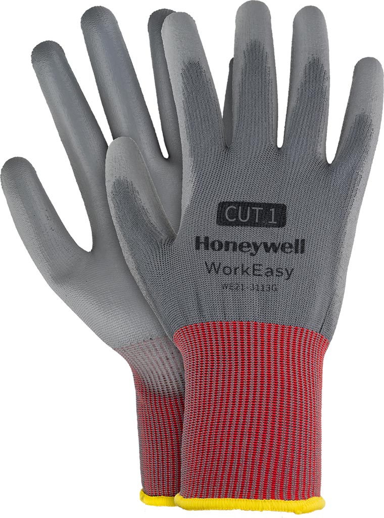 Rękawice Ochronne HONEYWELL szaro-czerwone