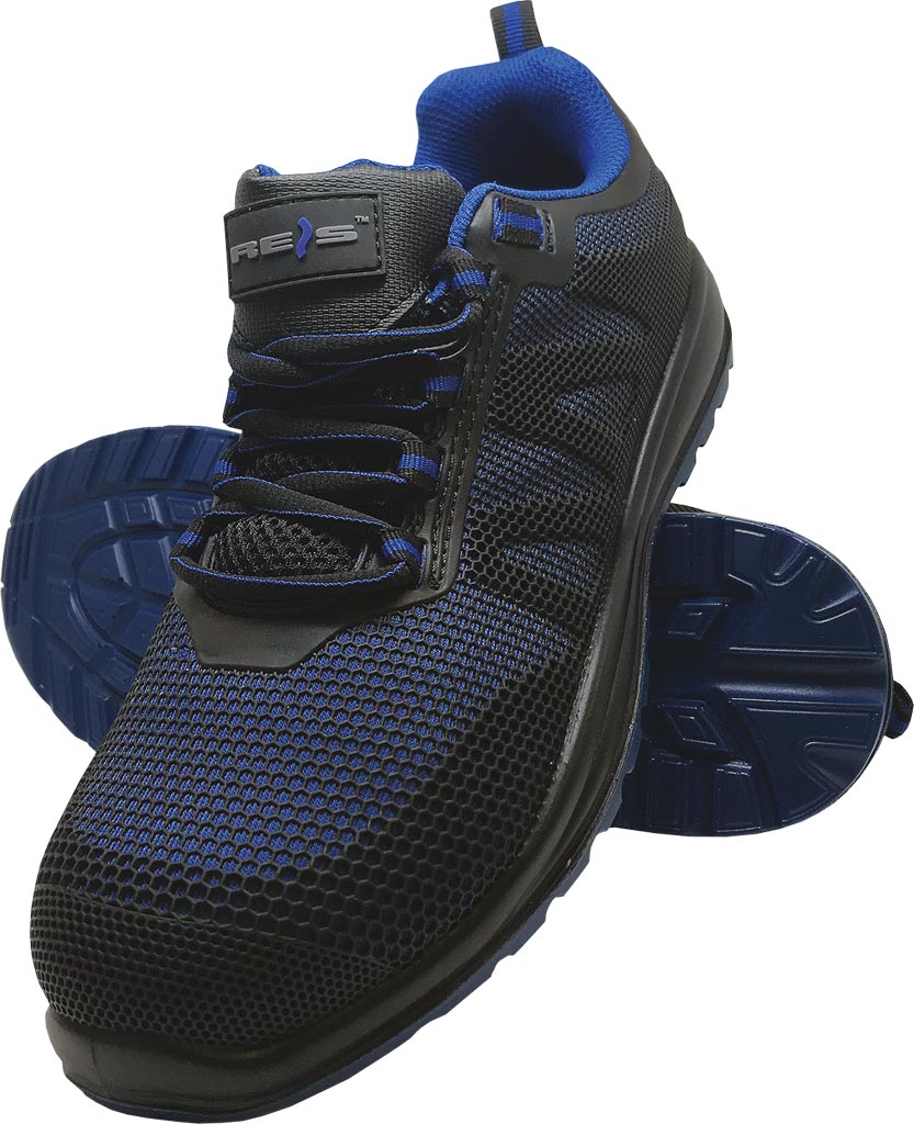 BUTY Bezpieczne REIS czarno-niebieskie