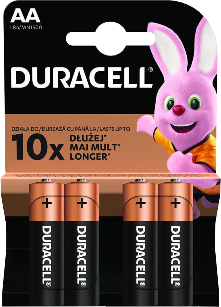 Baterie DURACELL złoto-czarne
