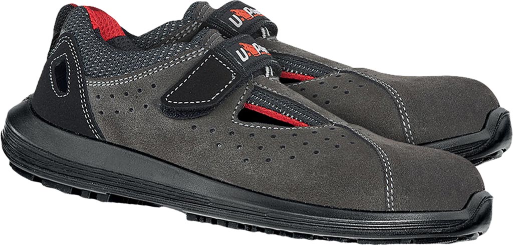 BUTY Bezpieczne U-POWER szaro-czarne