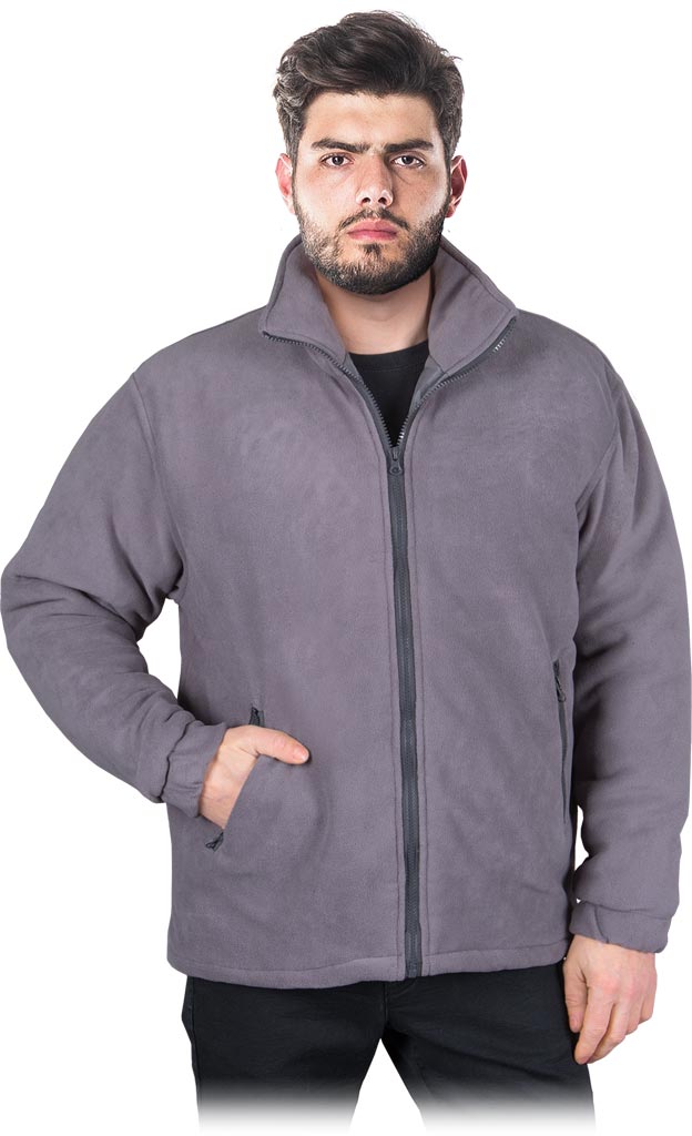 Bluza Ochronna Ocieplana z Polaru REIS szary/stalowa