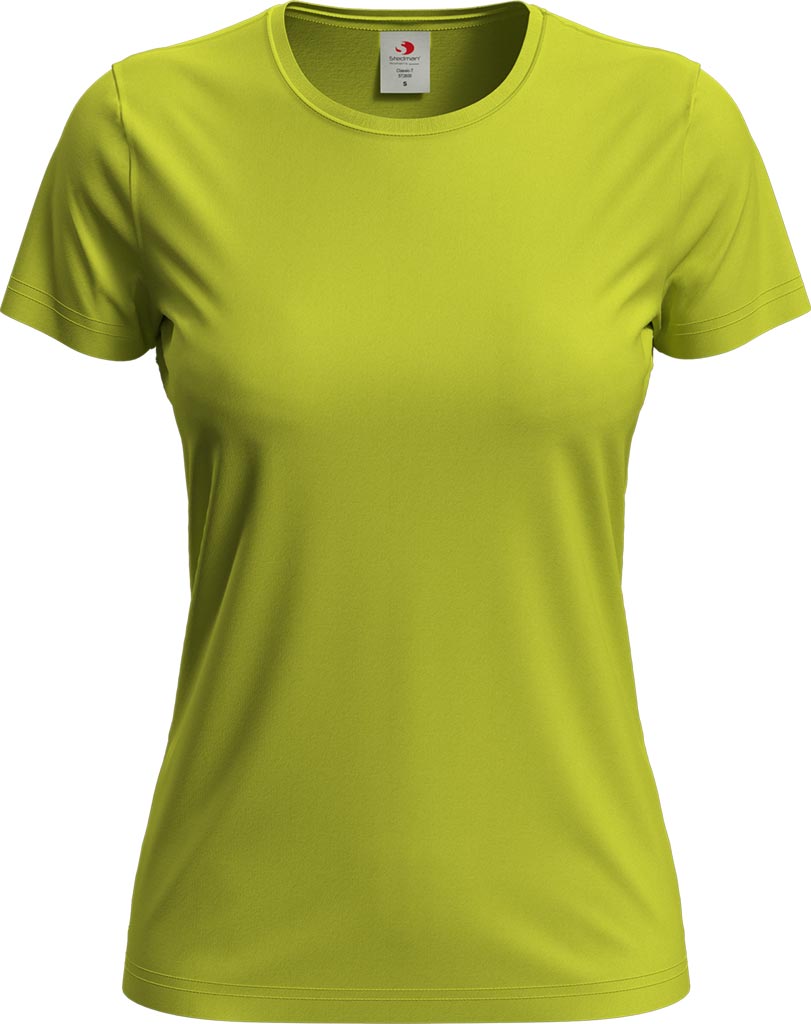 T-shirt Damski STEDMAN bright lime