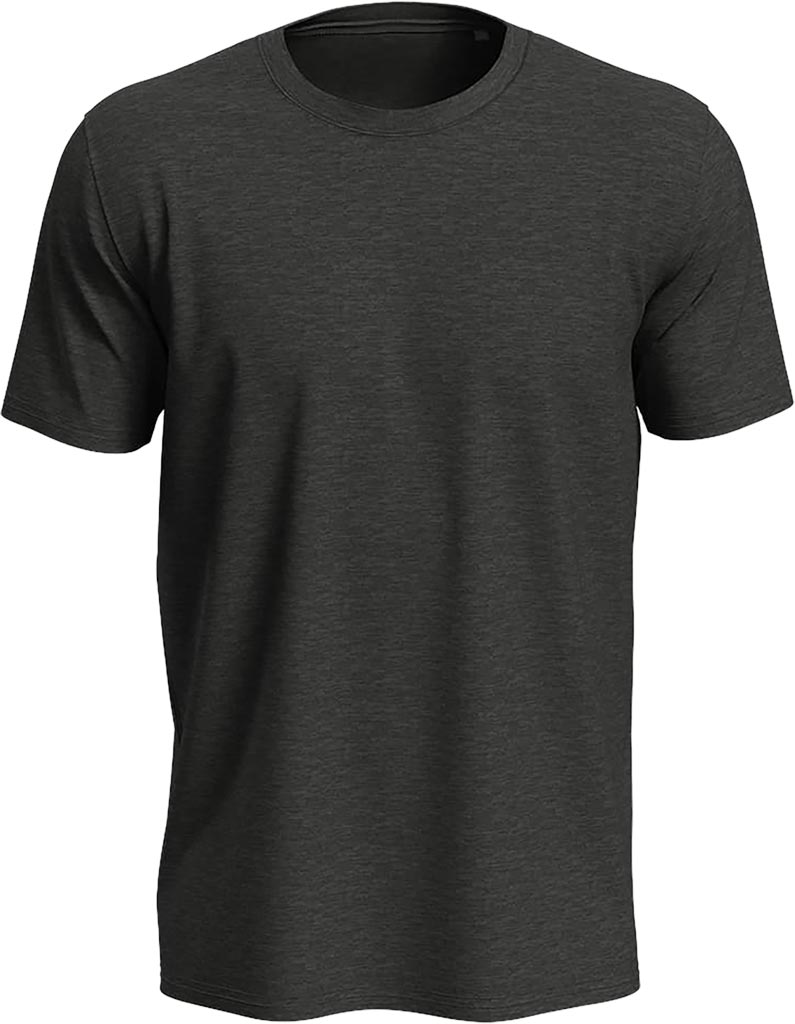 T-shirt STEDMAN dark grey heather