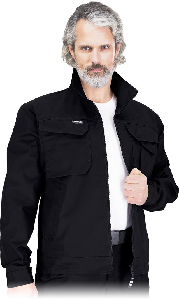 Bluza Ochronna L.HOLLMAN czarna