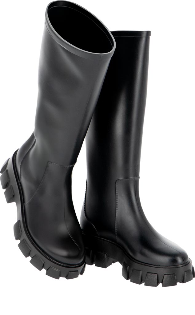 BUTY z PCV L.HOLLMAN czarne