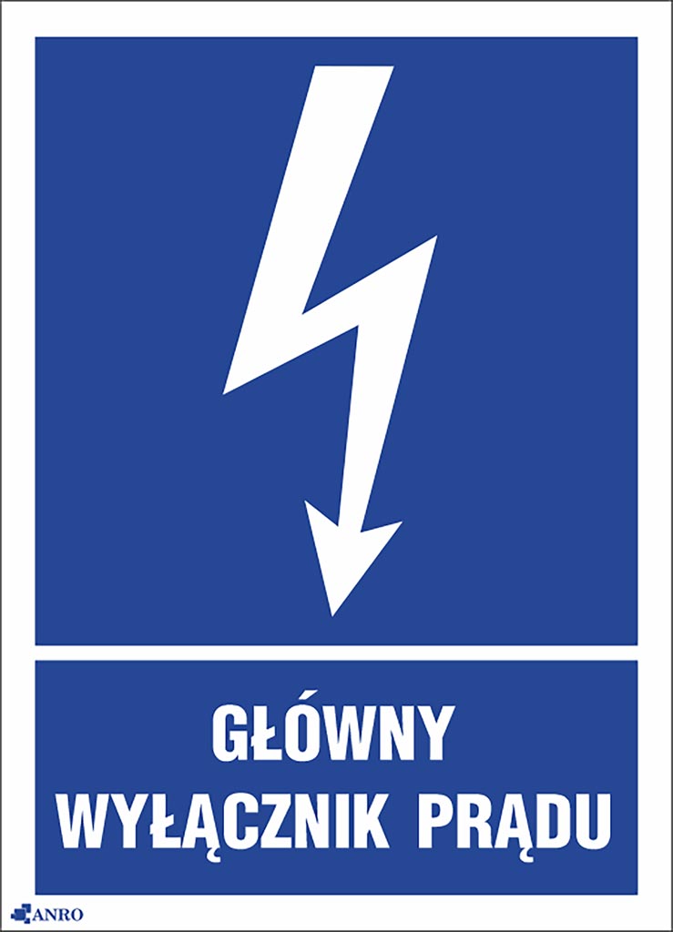 ZNAK Bezpieczeństwa ANRO