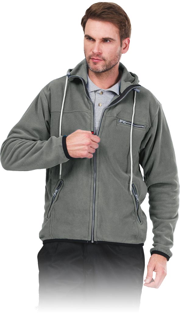 Bluza Ochronna z Polaru REIS szary/stalowa