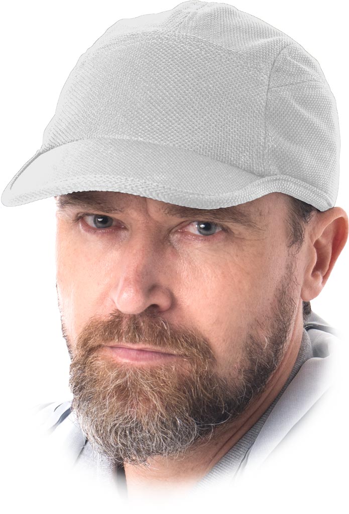 Czapka Ochronna REIS biała