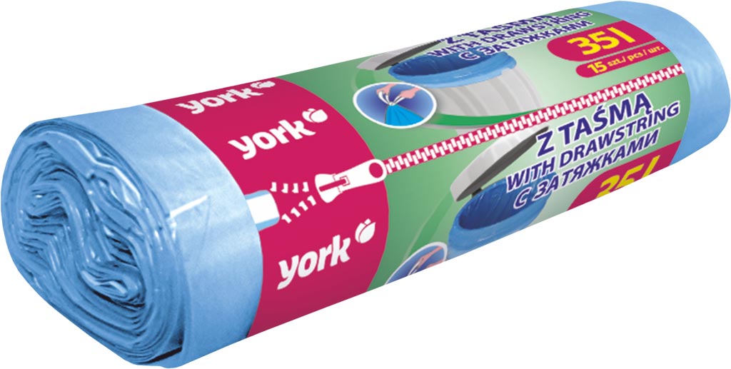 Worki na Śmieci 35L / 15 SZT YORK