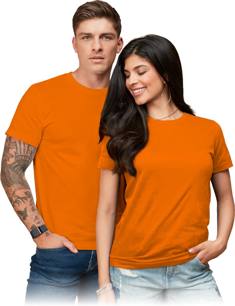 T-shirt STEDMAN pomarańczowy