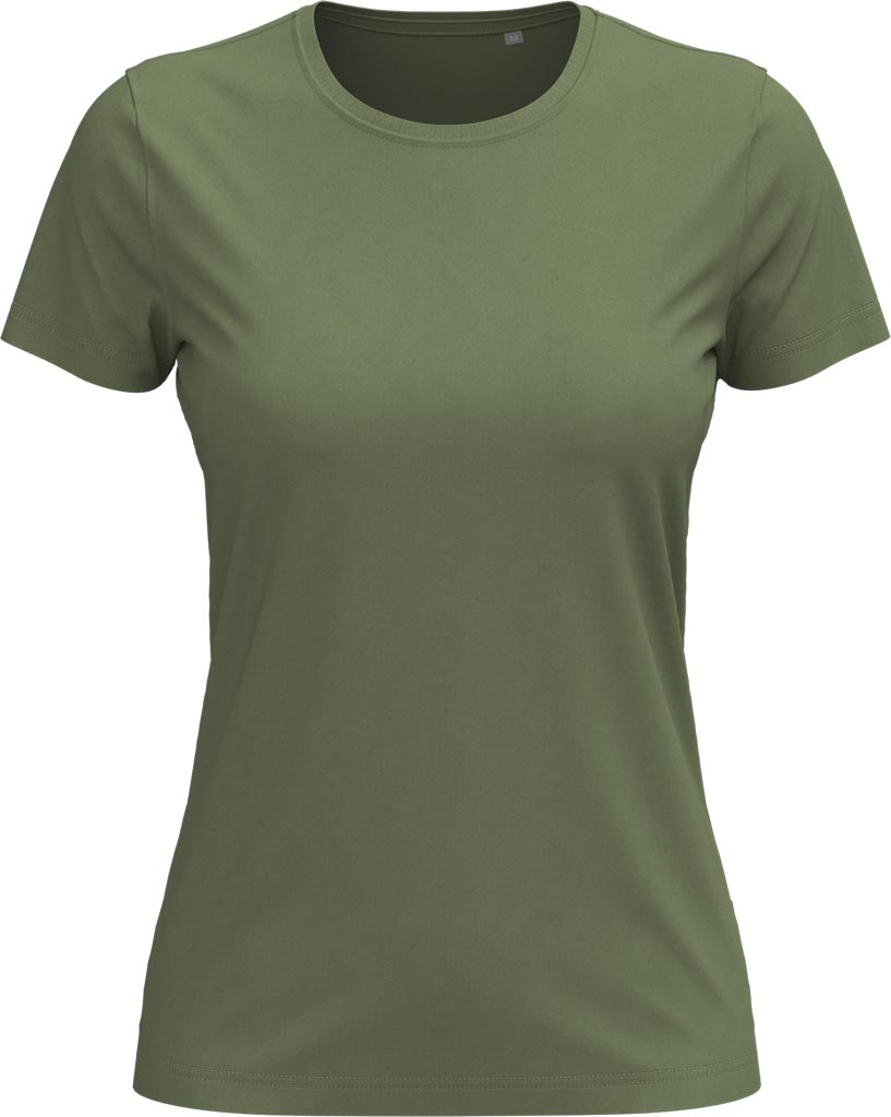T-shirt Damski STEDMAN zielony military