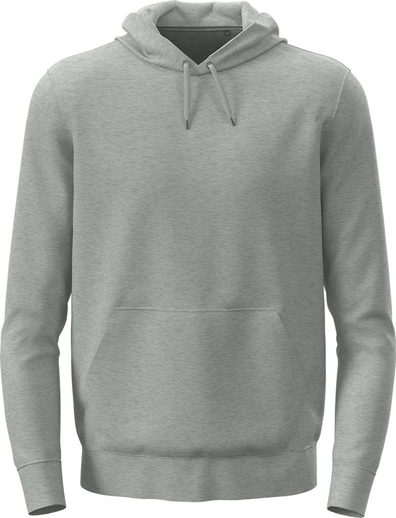 Sweat Hoodie STEDMAN szary heather