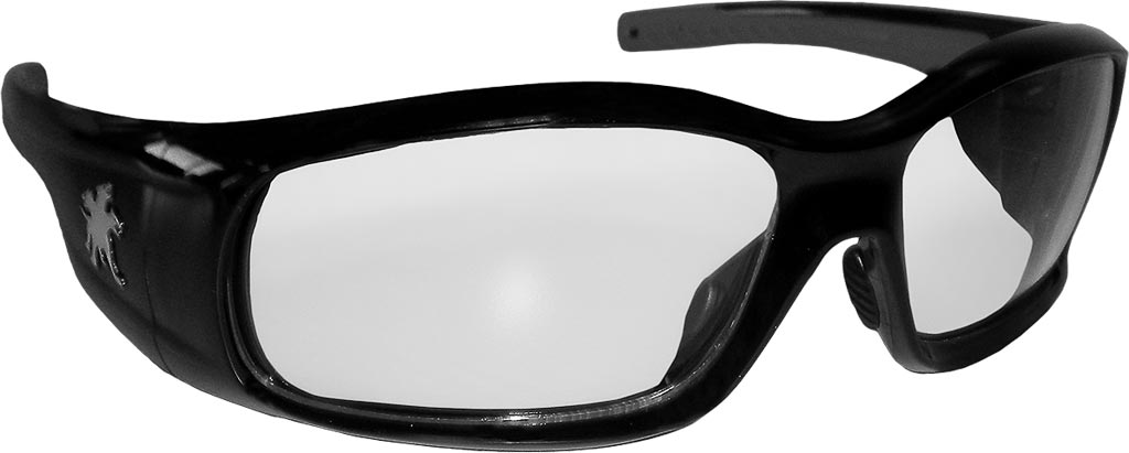 Okulary Ochronne MCR transparentno-czarne
