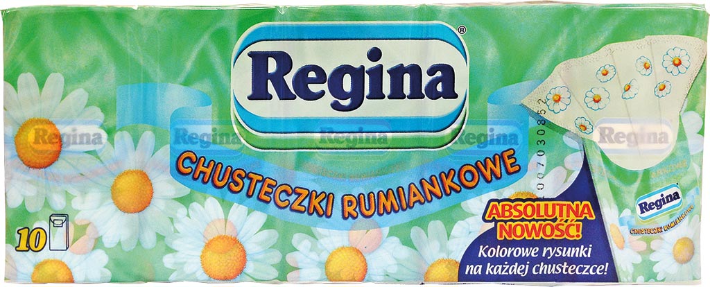 Chusteczki Higieniczne REGINA