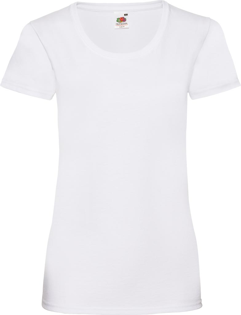 T-shirt FRUIT OF THE LOOM biały