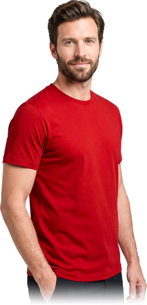 T-shirt Męski REIS czerwony