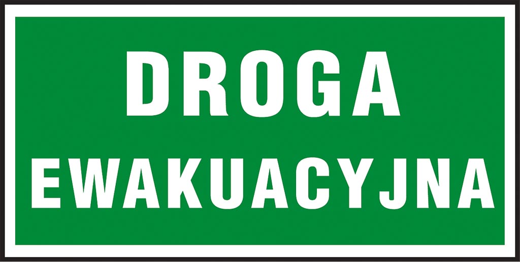 ZNAK Bezpieczeństwa ANRO