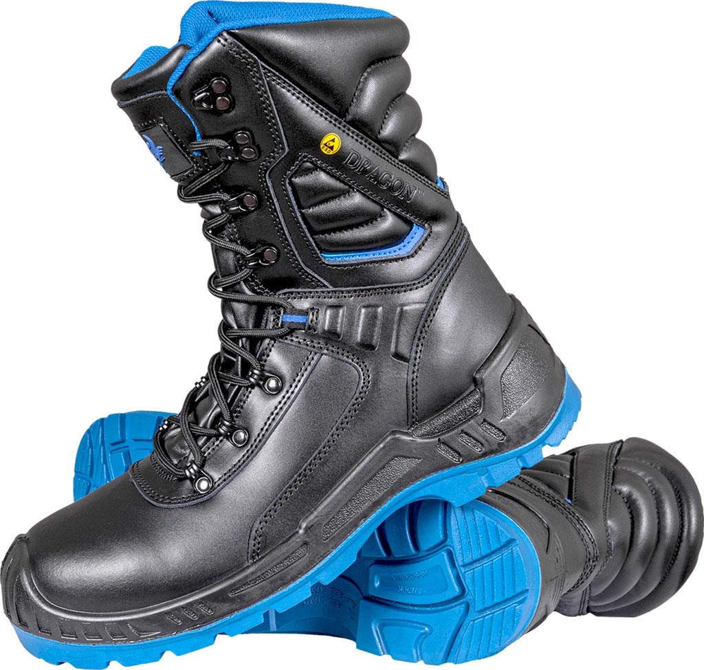BUTY Bezpieczne REIS czarno-niebieskie