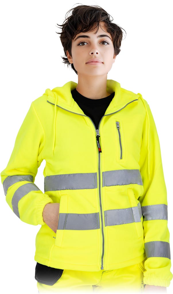 Bluza Ochronna z Polaru REIS żółta