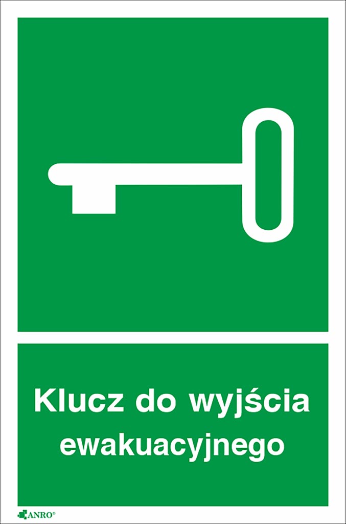 ZNAK Bezpieczeństwa ANRO